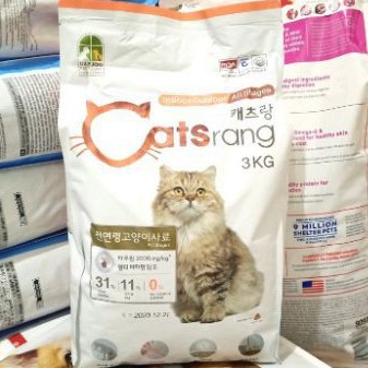 Catsrang All Stage Dry Cat Food 3kg Makanan Kucing Semua Tahapan