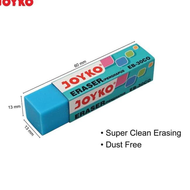 

™ Diskon Besar >>>> Eraser / Penghapus Joyko EB-30CO / 1 BOX 30 PCS ™