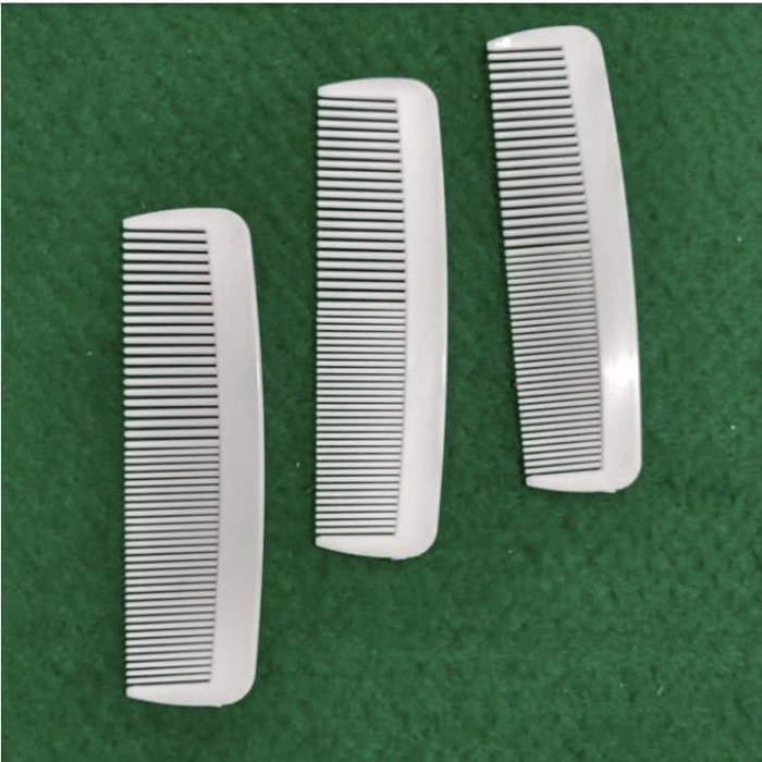 2PCS Sisir Saku Sisir Rambut Pomade Sisir Kecil Portable - Warna Random