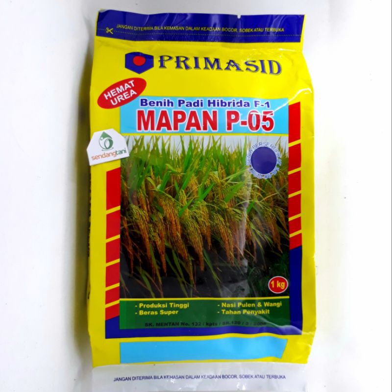 Benih Bibit Padi Hibrida MAPAN 05 Original Primasid 1 kg