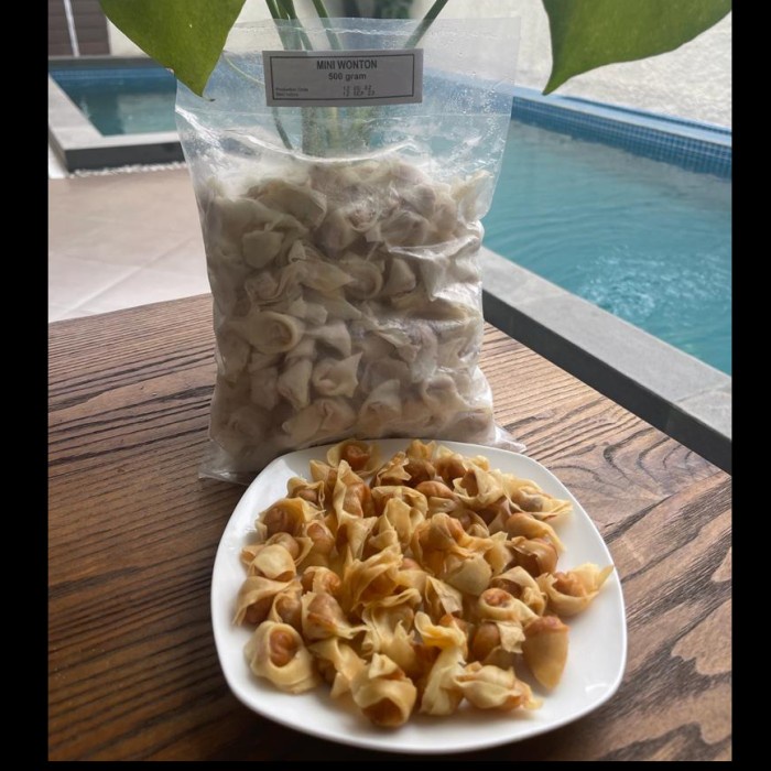 

✨COD✨ Pangsit mini wonton Bumifood 500gr frozen