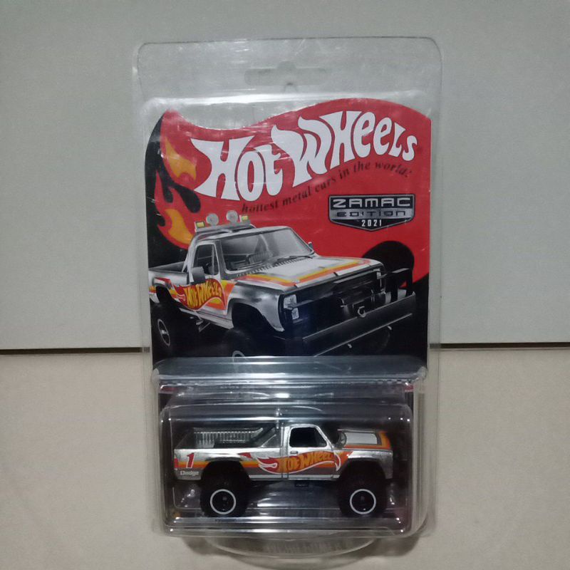 1980 dodge macho power wagon hotwheels zamac