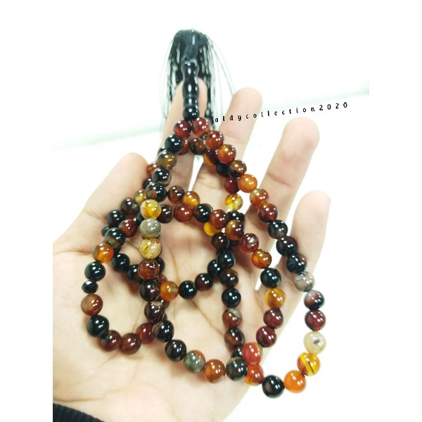 TERMURAH TASBIH BATU KECUBUNG YAMAN ASLI NATURAL
