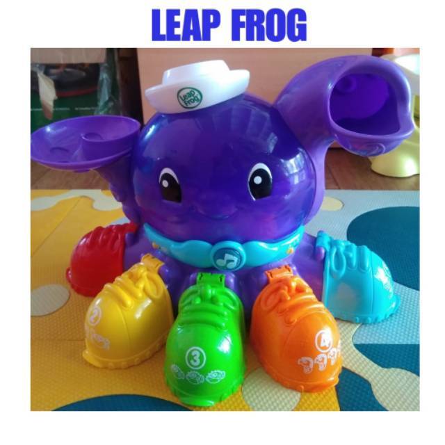 Leapfrog peek a shoe octopus preloved