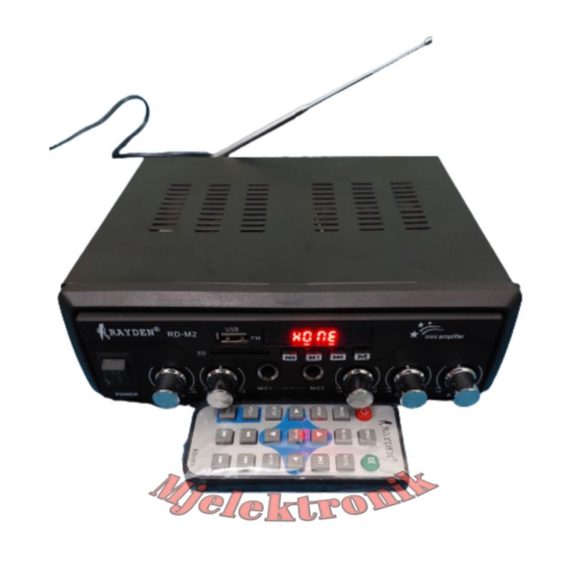 Amplifier Mp5 Rd-m2 sudah support vidio, karaoke