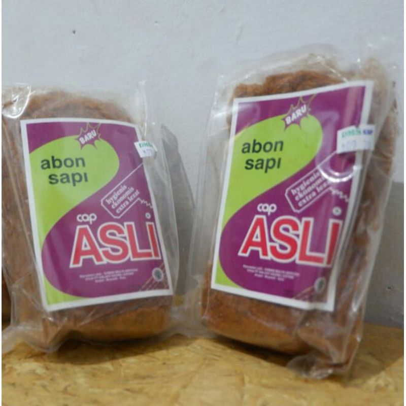 Abon Sapi Cap ASLI 250 gram