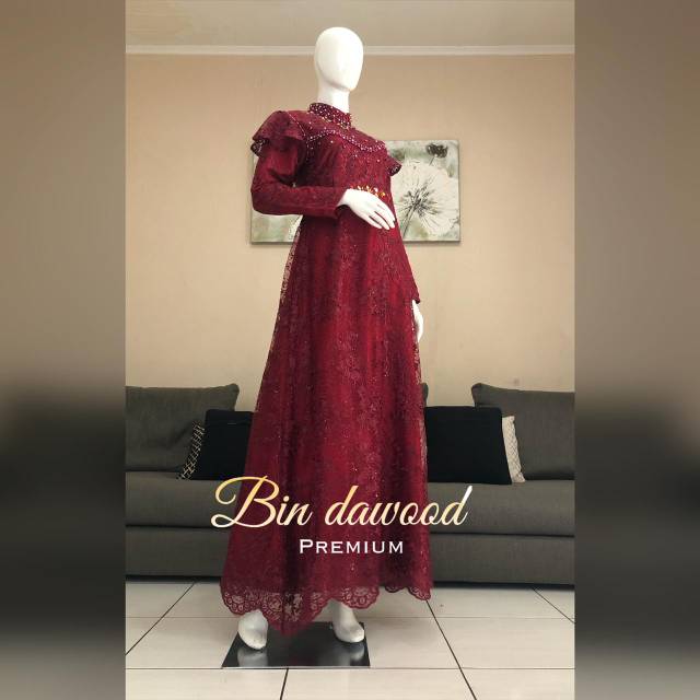 Gaun pesta khadijah  origianal by khadijah bin dawood