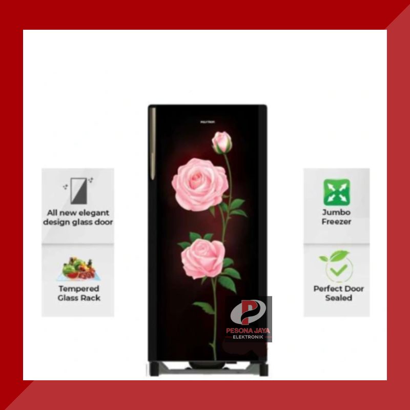 Lemari Es/Kulkas 1 Pintu Polytron PRA 18 PRX