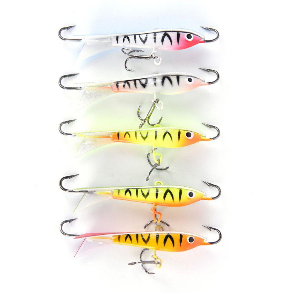 Top 60mm/9.5g Kait Pancing Es Portable Artificial Outdoor Jigs