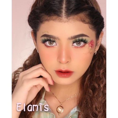 ORIGINAL SOFTLENS ELAMIS - OCRE BROWN, MINUS