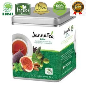 

[COD] Jannatea COOL - Teh Herbal - Teh Sehat - 20 sachet -