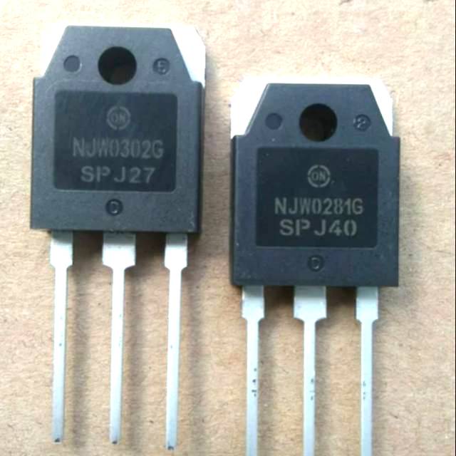 Transistor NJW0302G & NJW0281G