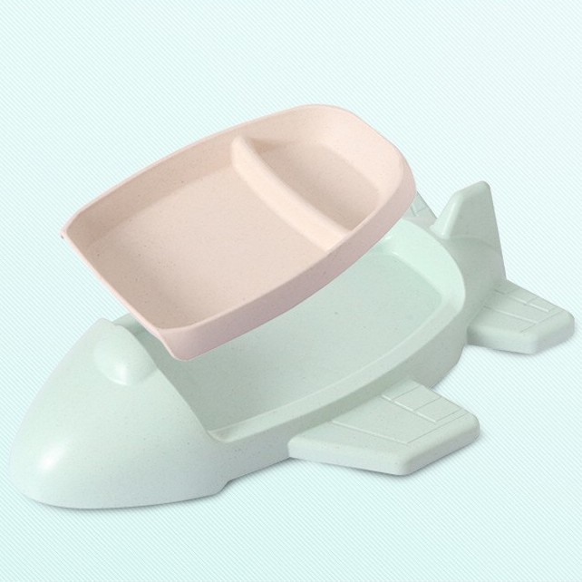 Tempat Makan anak Motif / Tableware Cute Plane