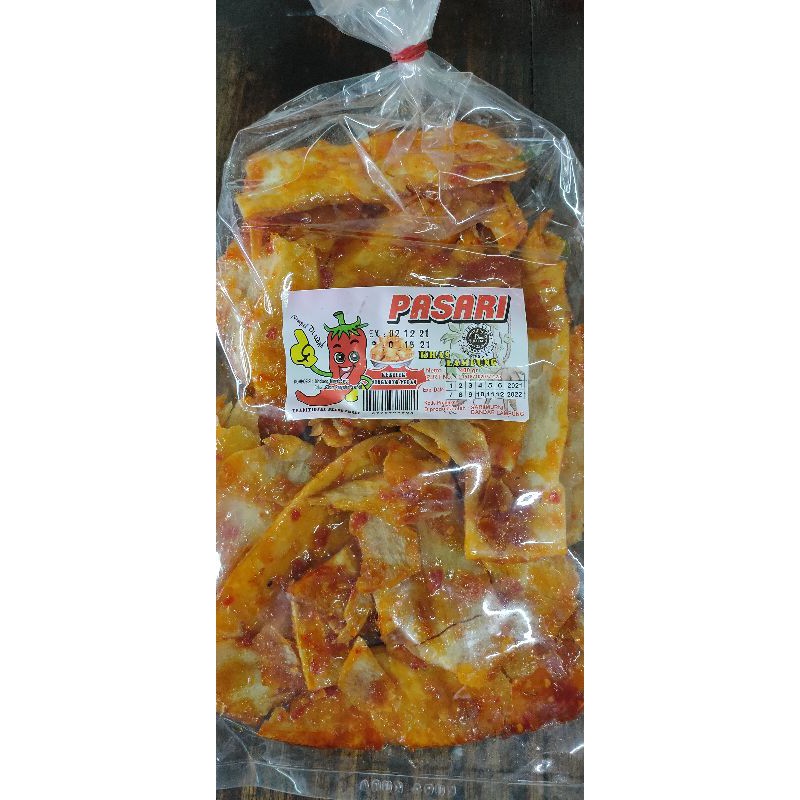 

Keripik Singkong Pedas Pasari 400gr