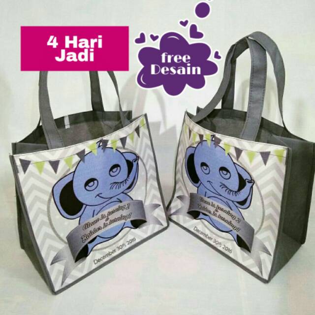 

tas ultah / goodie bag / souvenir ultah