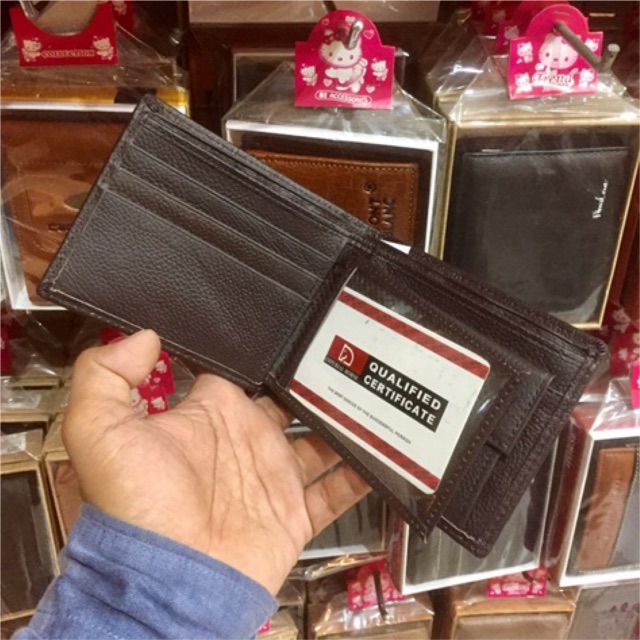 Dompet lipat pria kulit asli berkualitas model keren #dompet #dompetlipat #dompetpria