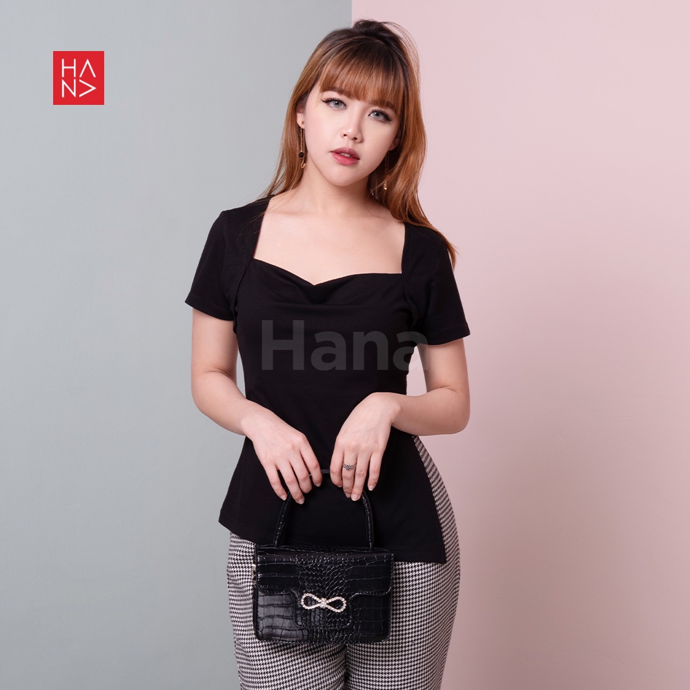 HanaFashion JKT - Maya T-shirt Wanita / Kaos Wanita - TS376