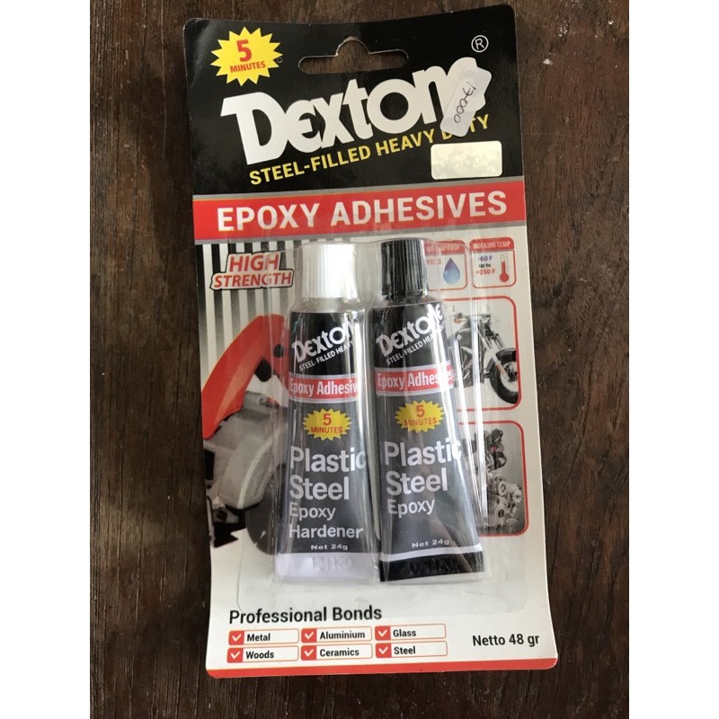 

Lem Dextone 24gr Plastic Steal