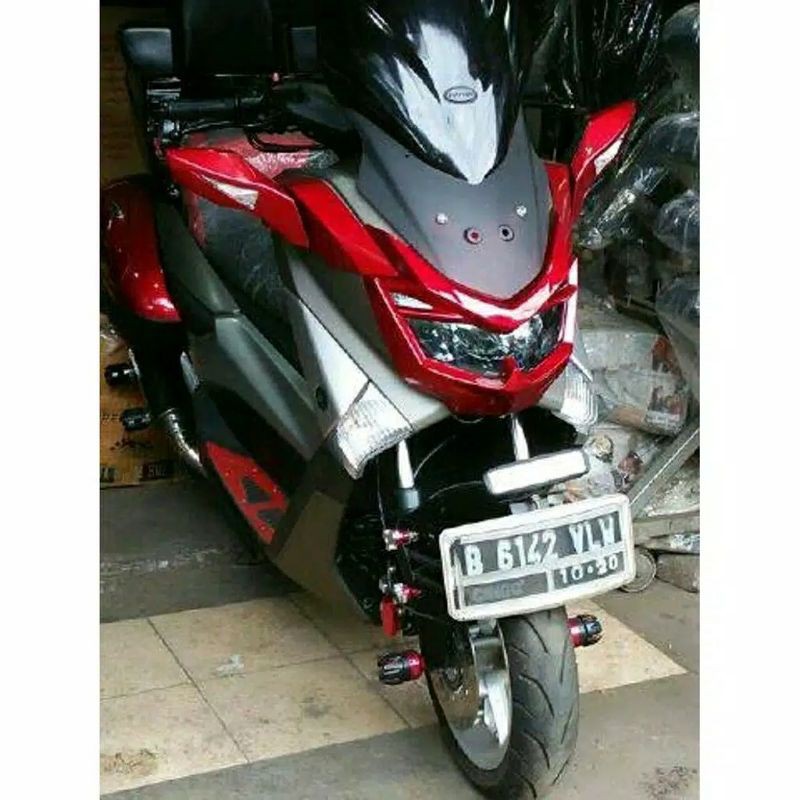 kedok topeng headlamp nmax Nmax cover headlamp variasi