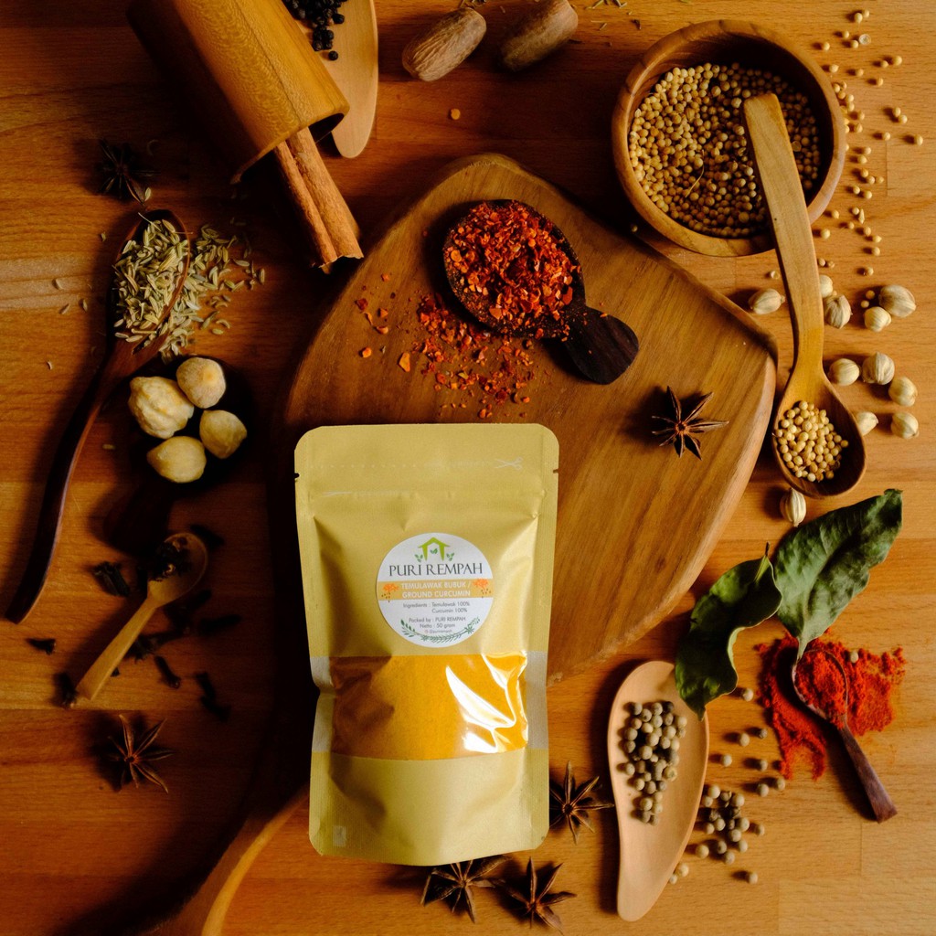 

Temulawak Bubuk / Ground Curcumin