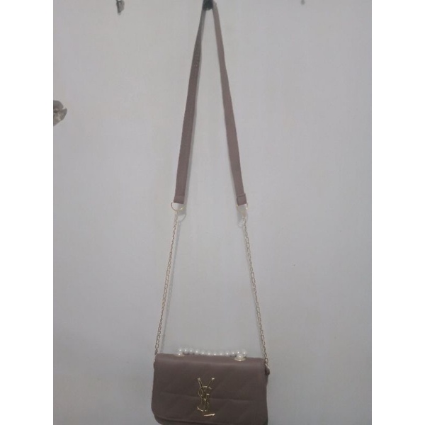 #Tas YSL selempang Rantai# #Tas Terbaru# #Size : 21x10x14#