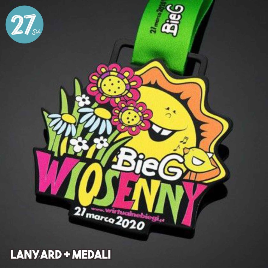 

020 - Lanyard 2.5 cm Print Full Colour + Medali Aklirik Bentuk Karakter