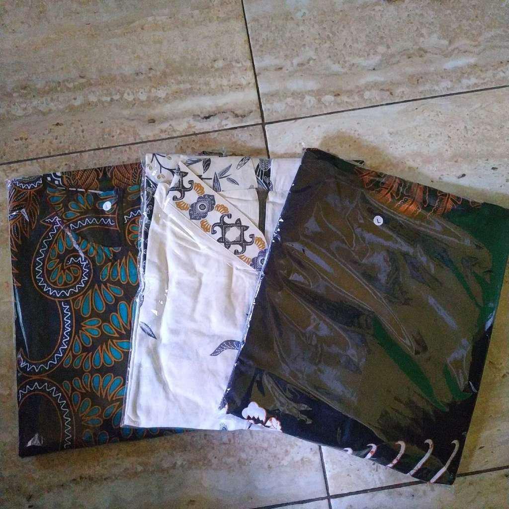 #bayardirumah Tunik Batik Wanita M L Xl Xxl Jumbo