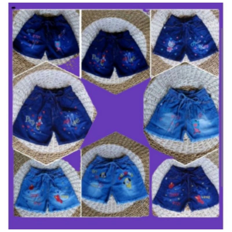 hotpants jeans anak cewek ORI