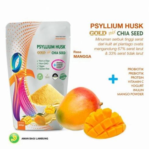 

PSYLLIUM HUSK GOLD MIX MANGGA 250 GRAM