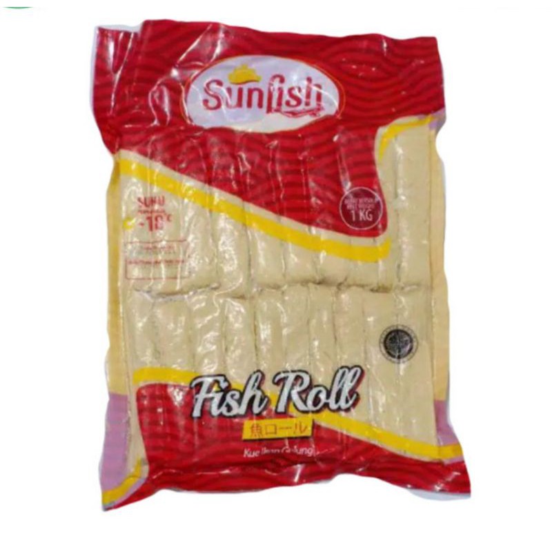 

SUNFISH FISHROLL 1 KG / IKAN OLAHAN / FROZEN FOOD