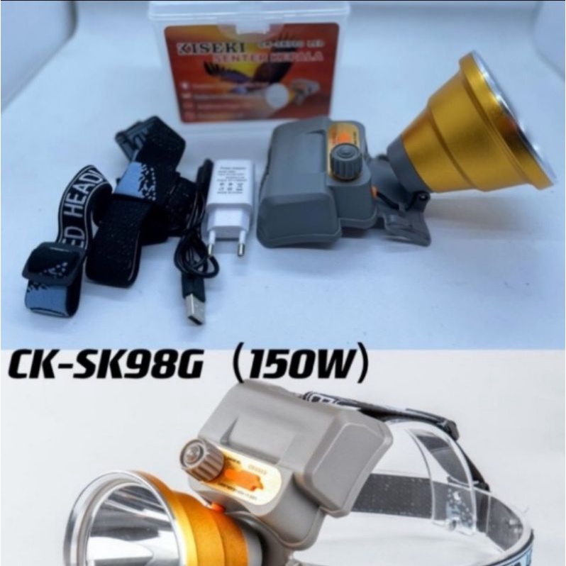 Senter Kepala Dimmer 150 Watt Kiseki CK SK-98G