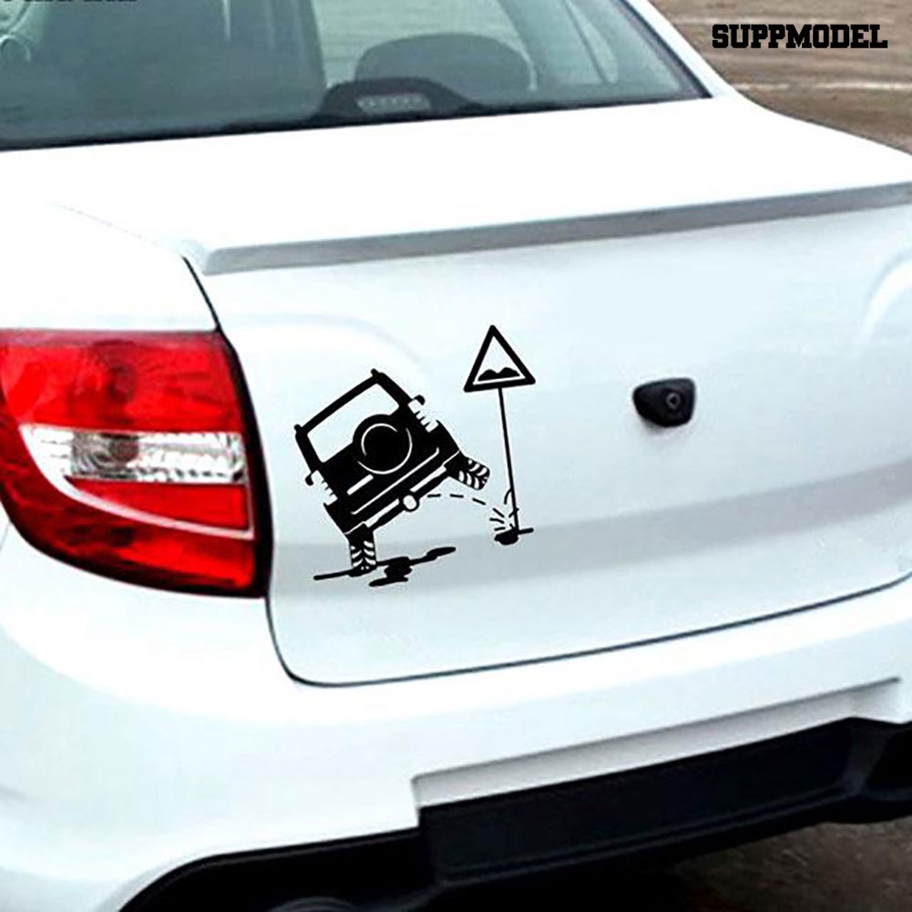 Sticker Decal Reflektor Dekorasi Body Dan Jendela Mobil Motif Gambar Lucu