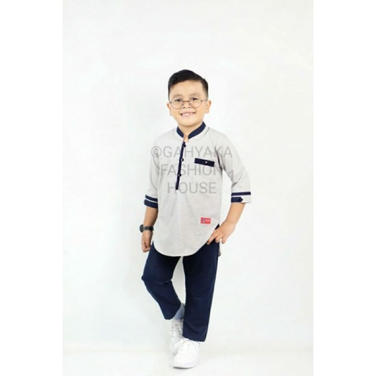 SETELAN KOKO KURTA ANAK 2-15 TAHUN BAHAN FULL KATUN TEBAL DAN ADEM