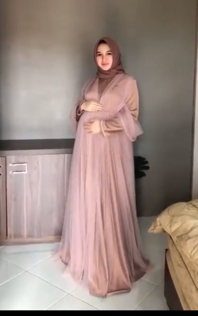 Khadijah | Gaun Pesta | Dress Kondangan | Dress Maternity