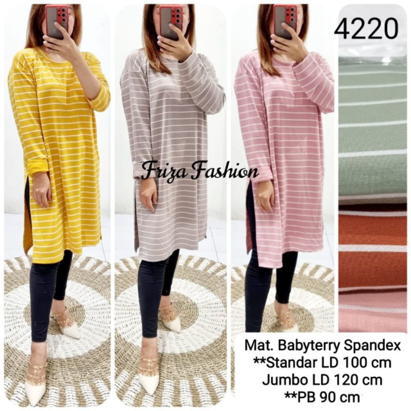 TUNIK KAOS SALUR TERBARU / TUNIK KAOS MUSLIMAH TERBARU