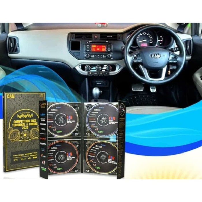 {suhadistore} CD CAN Car Audio Network 2020 4 Judging  Fine Tunning Mobil SQ SQL Diskon