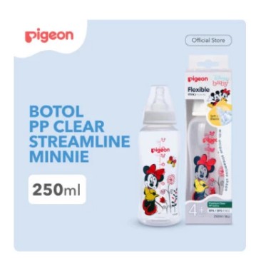 Pigeon Botol PP Clear Streamline Minnie 250Ml