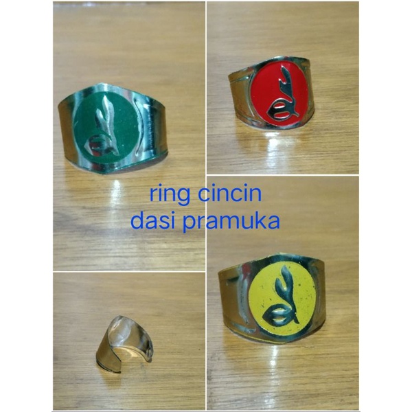 ring cincin dasi pramuka merah putih