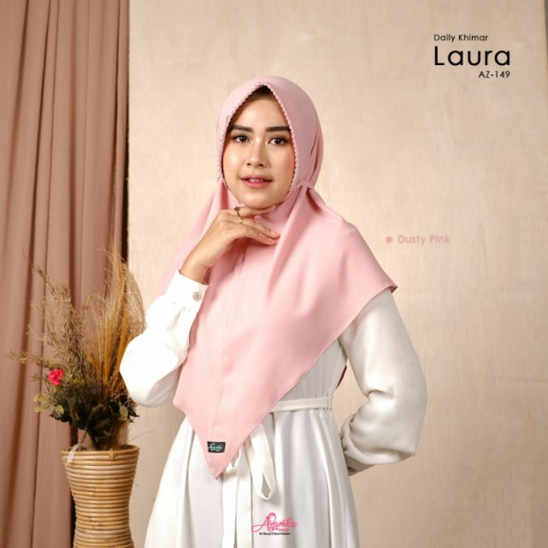 Khimar Laura By Azamka Faidh Hijab / Kerudung / Jilbab