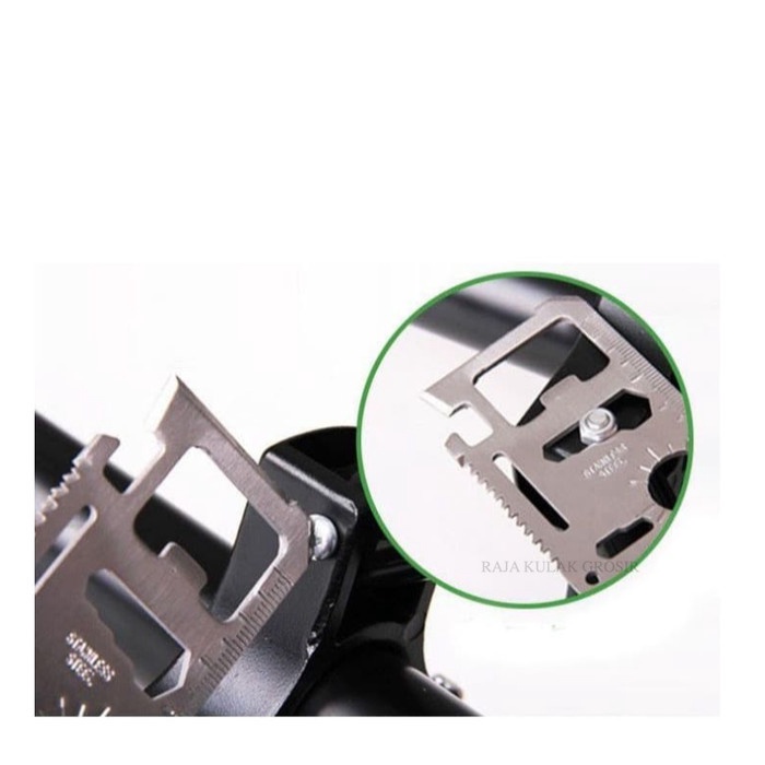 

Penggaris Kartu Stainless Steel / Penggaris kartu multi tool tajam
