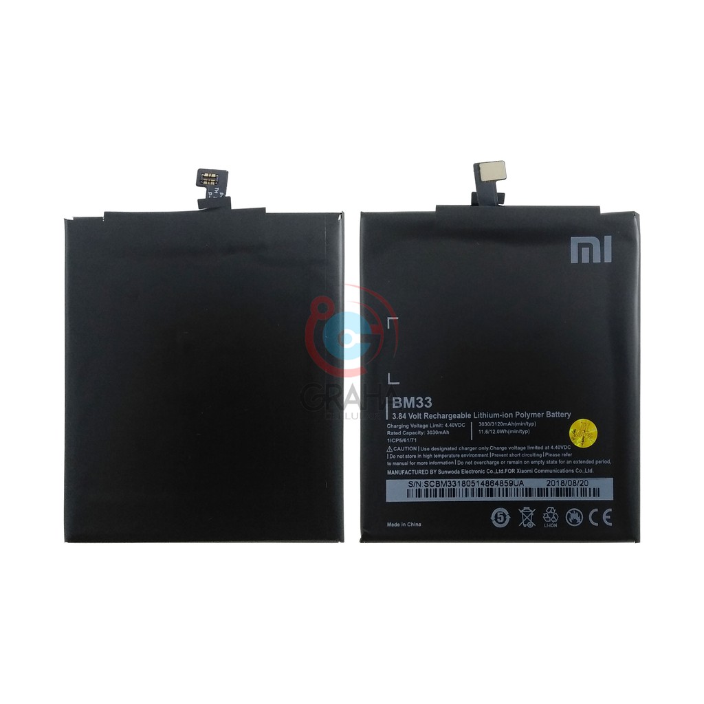 BATERAI / BATTERY / BATRE  XIAOMI MI4I / BM-33 ORI