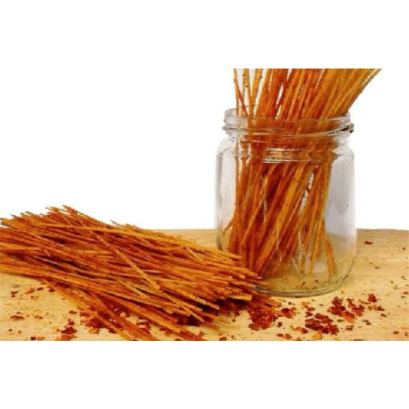

MamaKhaylaSnack mie lidi bumbu siram pedas daun jeruk 100gr