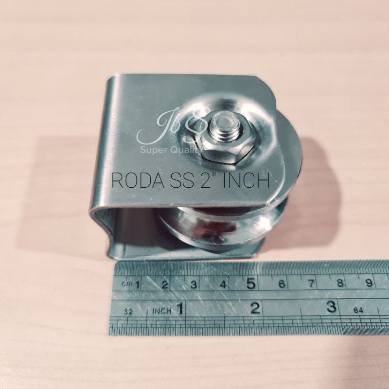 RODA SIKU STAINLESS 2 inch  SUS  201