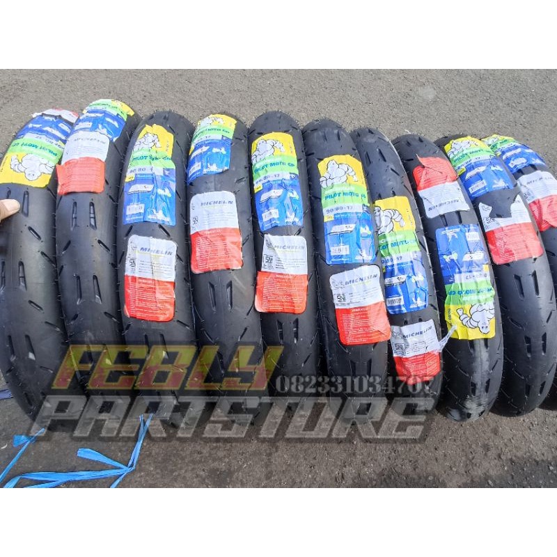 BAN MICHELIN PILOT GP 90/80 17 BAN TUBELESS MICHELIN PILOT GP 17 90/80 MADE IN THAILAND  BAN PILOT G