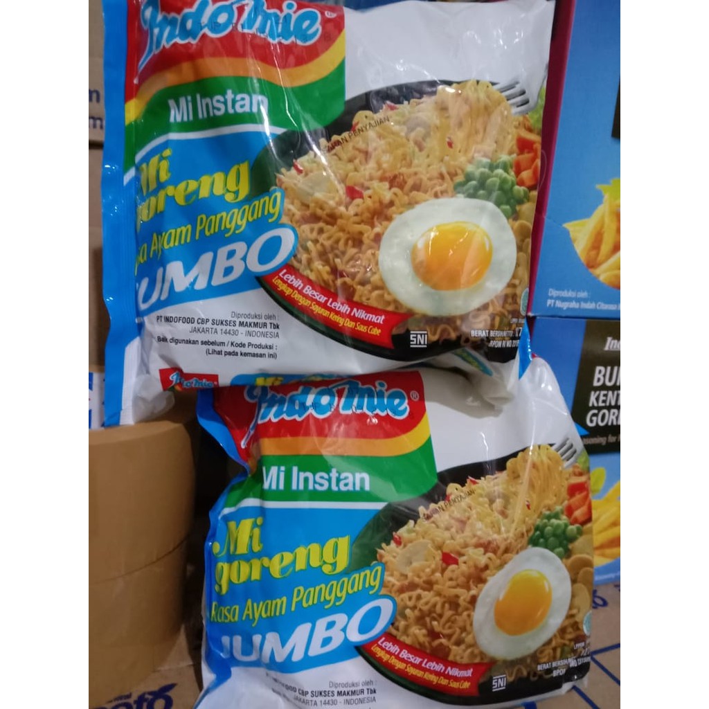 

Indomie Mi Goreng Rasa Ayam Panggang Jumbo