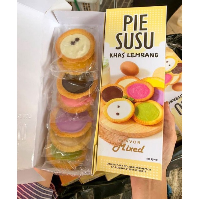 

Pie susu lembang rasa mix