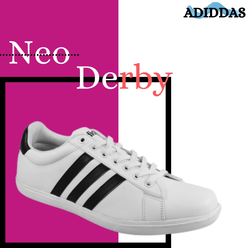 Sepatu Pria SportCasual Adidas Neo Derby