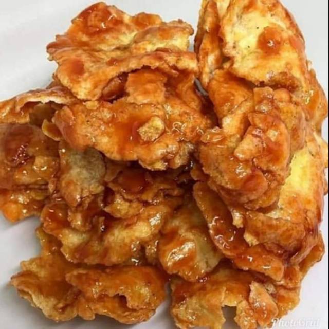 

Emping melinjo pedas manis
