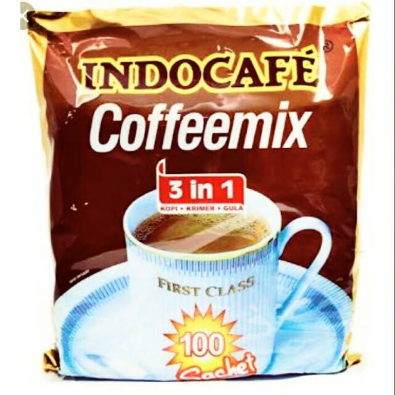 

(Desty shop)Indocafe Coffeemix 3 in 1 isi 100sachet