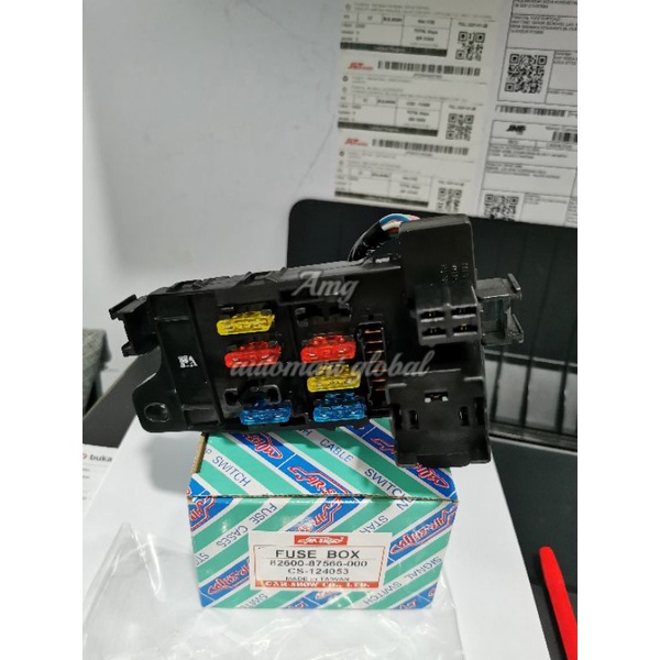 fuse box sekering daihatsu espass s91 zebra s89